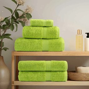 vidaXL Πετσέτες Προσώπου 2 pcs Λαχανί Βαμβάκι