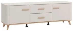 ΕΠΙΠΛΟ ΤΗΛΕΟΡΑΣΗΣ DARWEN 154 3K2F2V CASHMERE/ARTISAN OAK/CASHMERE MATT FOIL 154x40x53εκ 11014453