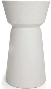 Τραπεζάκι Βοηθητικό Saronno 0800011 40x40x64cm Terazzo White Soulworks