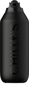 Μπουκάλι Θερμός 500ml Chilly's Series 2 Flip Abyss Black