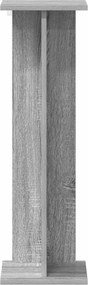vidaXL Βάση φυτών 2 τεμ. Γκρι Sonoma 25 x 25,5 x 80,5 εκ.