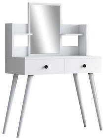 Τουαλέτα καθρέπτης Rainy pakoworld λευκό 90x38.2x111.8εκ