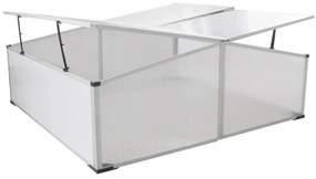 vidaXL Χαμηλό Θερμοκήπιο 4 Πορτάκια 108x41x110 cm