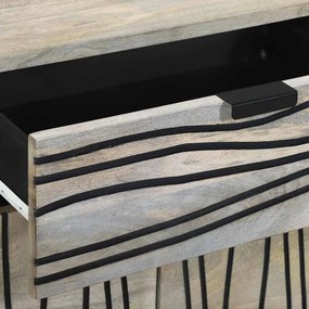 vidaXL Κομοδίνο Λευκό 50 x 33 x 60 εκ Επεξεργασμένο Ξύλο
