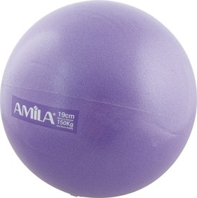 Amila Μπάλα Pilates 19cm, Μωβ, bulk (48430)