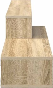 vidaXL ΡάφιΤηλεόρασηςΤοίχου 150x25x28,5εκ Επεξεργασμένο ξύλο