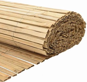 vidaXL Φράχτης Μπαμπού Φυσικό 400 x 150 cm Μπαμπού