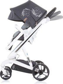 Καρότσι 3 σε 1 "Electra" white frame - silver