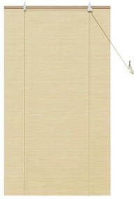 vidaXL Ρολά και Σκίες Παραθύρων Φυσικό 80 x 160 cm Μπαμπού