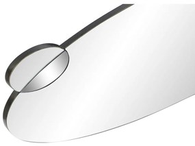Τοίχο καθρέφτη DKD Home Decor Μαύρο Σύγχρονη Κύκλους 120 x 2 x 49 cm
