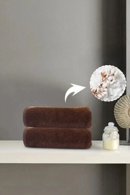 Stewehome Σετ 2 τεμαχίων πετσέτες μπάνιου από βαμβάκι 70x140 cm