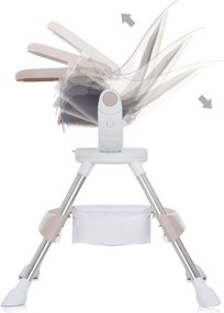 Περιστρεφόμενο Καρεκλάκι Φαγητού - Chipolino - "Vision" Sand