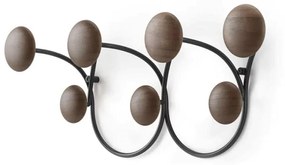 Κρεμάστρα Τοίχου 7 Θέσεων Dotsy 1018114-048 43x17x10cm Black-Walnut Umbra