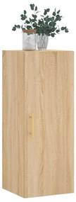 vidaXL Ντουλάπι Τοίχου Sonoma Δρυς 34,5 x 34 x 90 εκ.