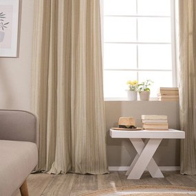 Κουρτίνα Prado 08 Lime Teoran 140x275 Cotton-Polyester