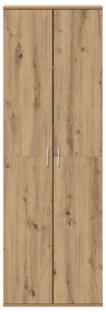 vidaXL Υψηλό Ντουλάπι Καλλιτεχνικής Δρυός 60x35x180 cm Επεξεργασμένο Ξύλο