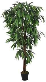 vidaXL Δέντρο Μάνγκο Τεχνητό 450 Κλαδιά Πράσινο 120 εκ.