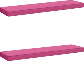 vidaXL Μαξιλάρια Πάγκου 2 Τεμαχίων VUGHT 2 pcs 100% Πολυεστέρας Ροζ