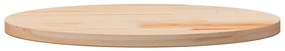 vidaXL Επιφάνεια Τραπεζιού Στρογγυλή Ø 60x3 εκ. από Μασίφ Ξύλο Πεύκου