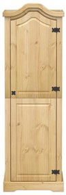 vidaXL Ντουλάπα Corona 55x52x170 εκ. από Μασίφ Ξύλο Πεύκου