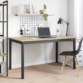vidaXL Τραπεζαρίες 140 x 80 x 75 cm ΜΕΤΑΛΛΟ