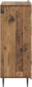 vidaXL Πλαϊνό γραφείο Παλαιωμένο ξύλο 66 x 34,5 x 92 cm