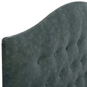Επενδυμένο Κρεβάτι MALENA Ημίδιπλο Nubuck Πράσινο 120x200 εκ. 120x202x120 εκ.