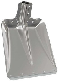 vidaXL Κεφάλι Φτυαριού Ασημί 43 x 32,5 εκ Αλουμίνιο