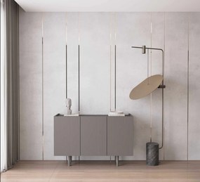 Κονσόλα Γκρι CLOPRA 120x40x19