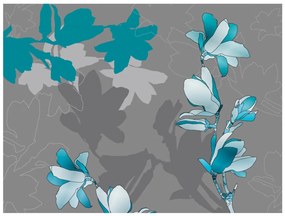 Φωτοταπετσαρία - Blue magnolias 250x193