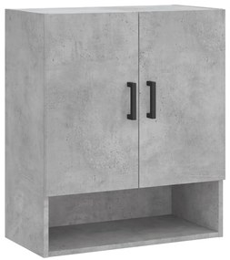 vidaXL Ντουλάπι Τοίχου Γκρι Σκυρ. 60x31x70 εκ. Επεξεργασμένο Ξύλο