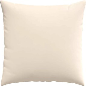 vidaXL Μαξιλάρι Καναπέ 2 pcs Μπεζ 80 x 80 cm ύφασμα