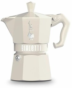 Ιταλικη καφετιερα Bialetti MOKA EXCLUSIVE Κρεμ Αλουμίνιο 3 Kopper