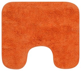 vidaXL Σετ Πατάκια Μπάνιου 3 τεμ. Πορτοκαλί Υφασμάτινα