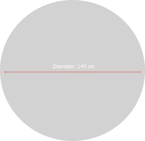 Χαλί (140 cm) Basketball Multicolor