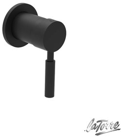 La Torre New Tech 12051 Black Matt Μίκτης Εντοιχισμού 1 Εξόδου