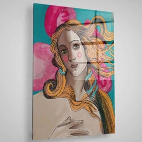 Πίνακας Γυάλινος  401MGN3328 40x60cm Multi Wallity Κάθετοι Γυαλί