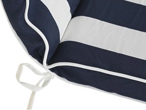 Μαξιλάρι DKD Home Decor Λευκό Ναυτικό Μπλε Ρίγες 42 x 4 x 115 cm