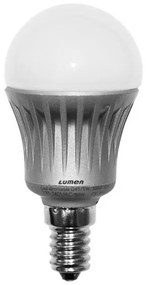 Λάμπα LED 5W Ε14 σφαιρική ματ ντιμαριζόμενη LUMEN 13-141509