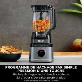 Μπλέντερ Κύπελλο NINJA Μαύρο Χάλυβας 1200 W 2,1 L