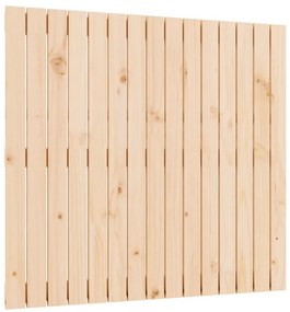 vidaXL Κεφαλάρι Τοίχου 95,5x3x90 εκ. από Μασίφ Ξύλο Πεύκου