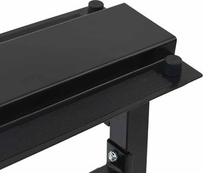 vidaXL Ράφι Αλτήρων Μαύρο 99 x 45 x 95,5 εκ.