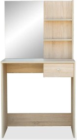 vidaXL Μπουντουάρ Χρ. Δρυός 75 x 40 x 141 εκ. από Επεξ. Ξύλο