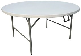Τραπέζι Camping Πτυσσόμενο Ροτόντα 154cm 19354