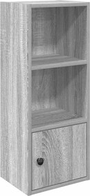 vidaXL Βιβλιοθήκη Γκρι Sonoma 31x24x77 εκ. από Επεξεργ. Ξύλο