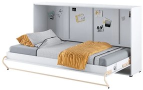 Κρεβάτι τοίχου Concept Pro Lenart AH110, 90x200, Πλαστικοποιημένη μοριοσανίδα,  Τάβλες για Κρεβάτι, 127x215x109cm