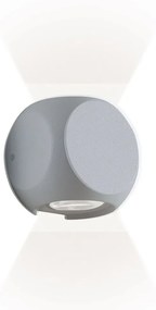 Φωτιστικό Τοίχου-Απλίκα Ballito 4210901 Anthracite Viokef Aluminium