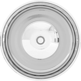 vidaXL Νιπτήρας Ασημί 32,5 x 14 εκ. Κεραμικός