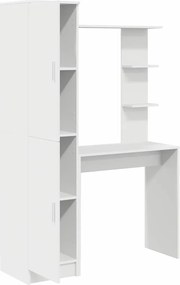 vidaXL Γραφείο 2 pcs Λευκό