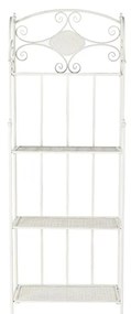 Ράφια Home ESPRIT Λευκό Μέταλλο 4 Ράφια 61 x 29 x 163,5 cm